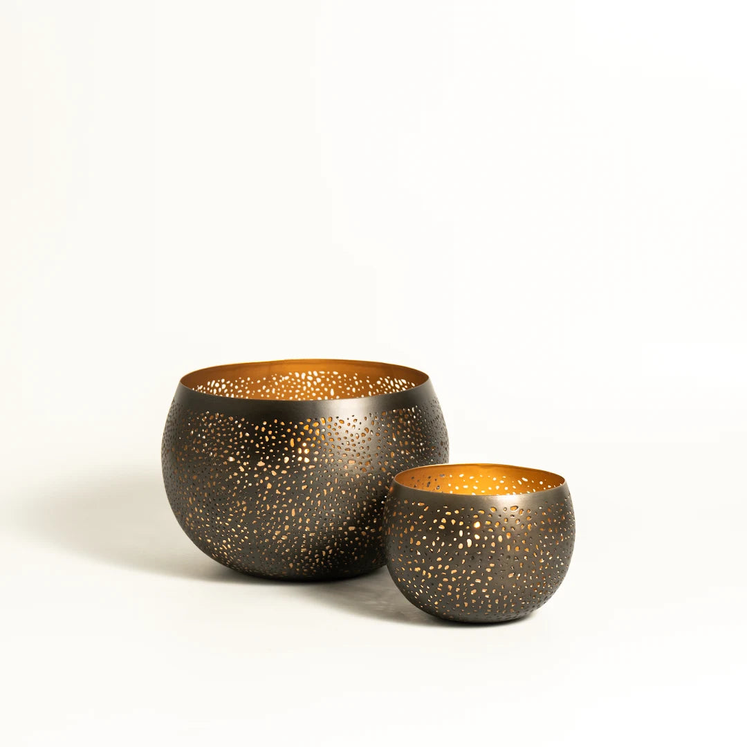 SET OF 2 T-LIGHT HOLDER