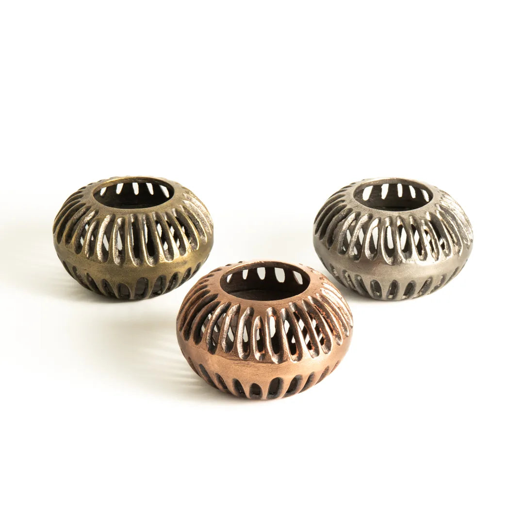 SET OF 3 T-LIGHT HOLDER