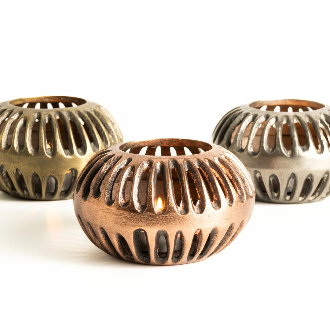 SET OF 3 T-LIGHT HOLDER