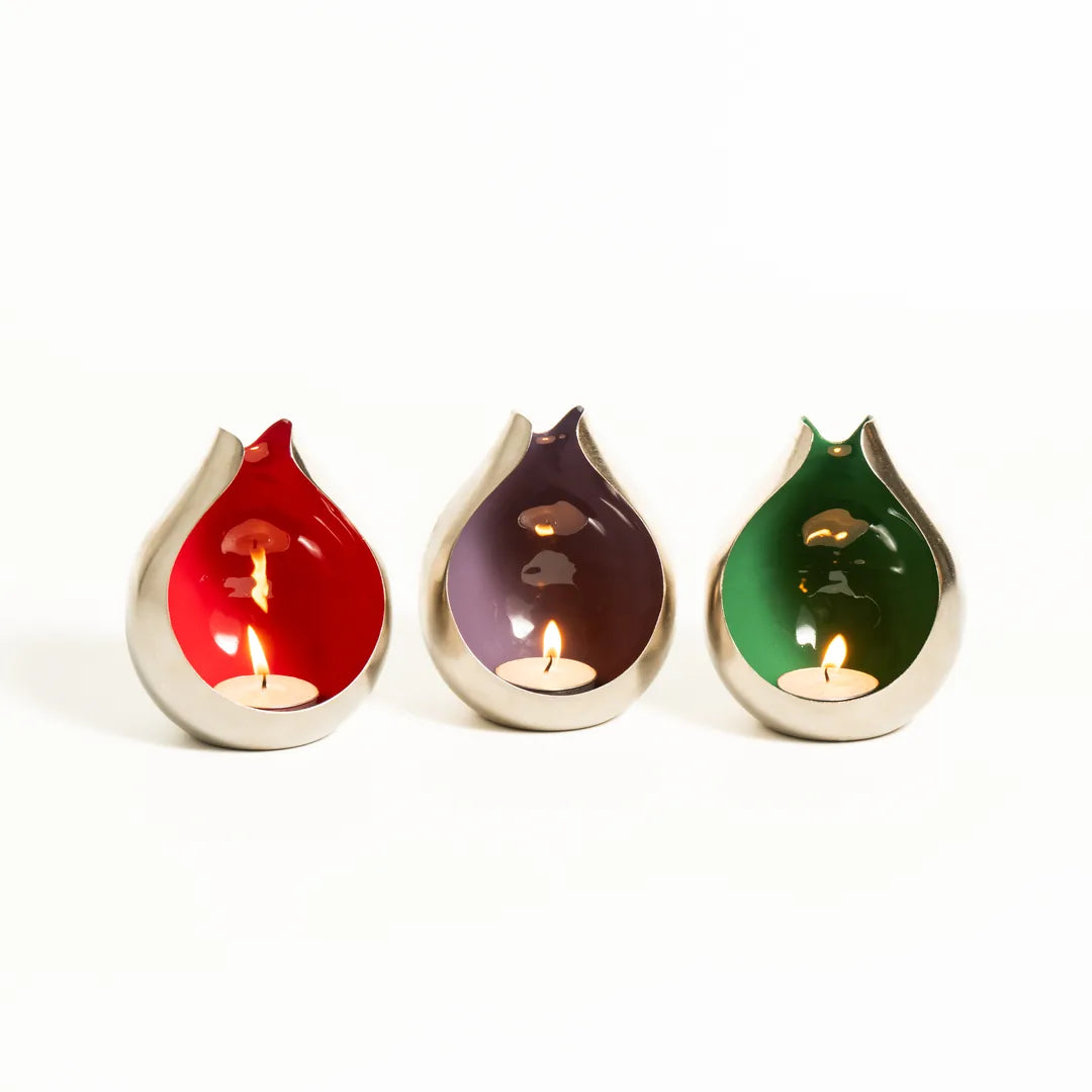 SET OF 3 T-LIGHT HOLDER