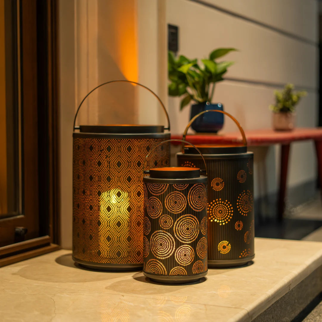 SET OF 3 LANTERN