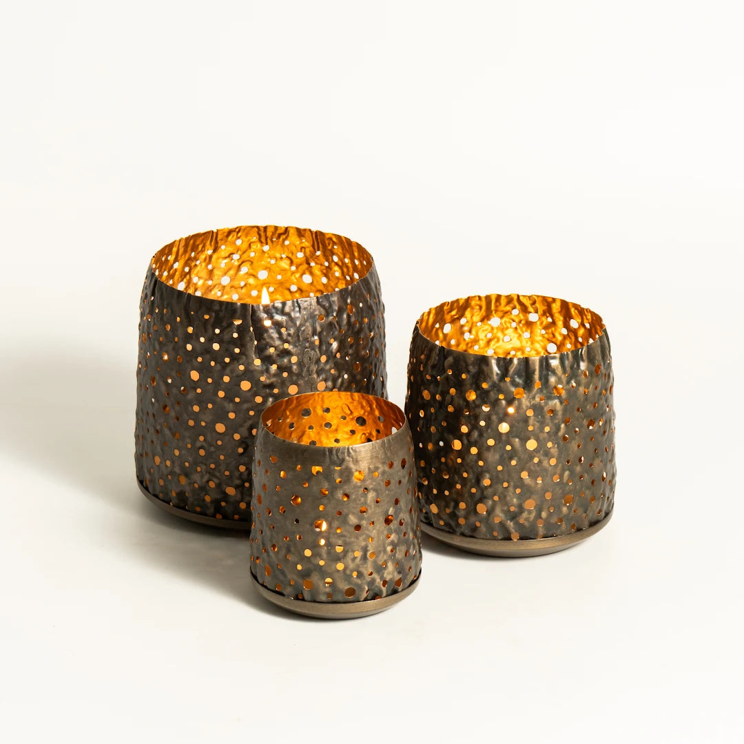SET OF 3 T-LIGHT HOLDER