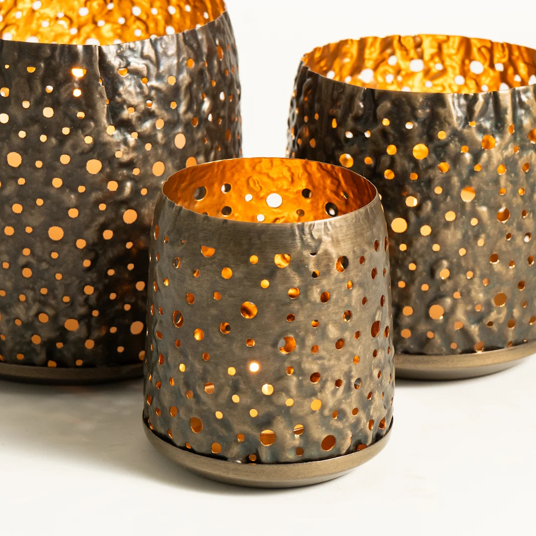 SET OF 3 T-LIGHT HOLDER