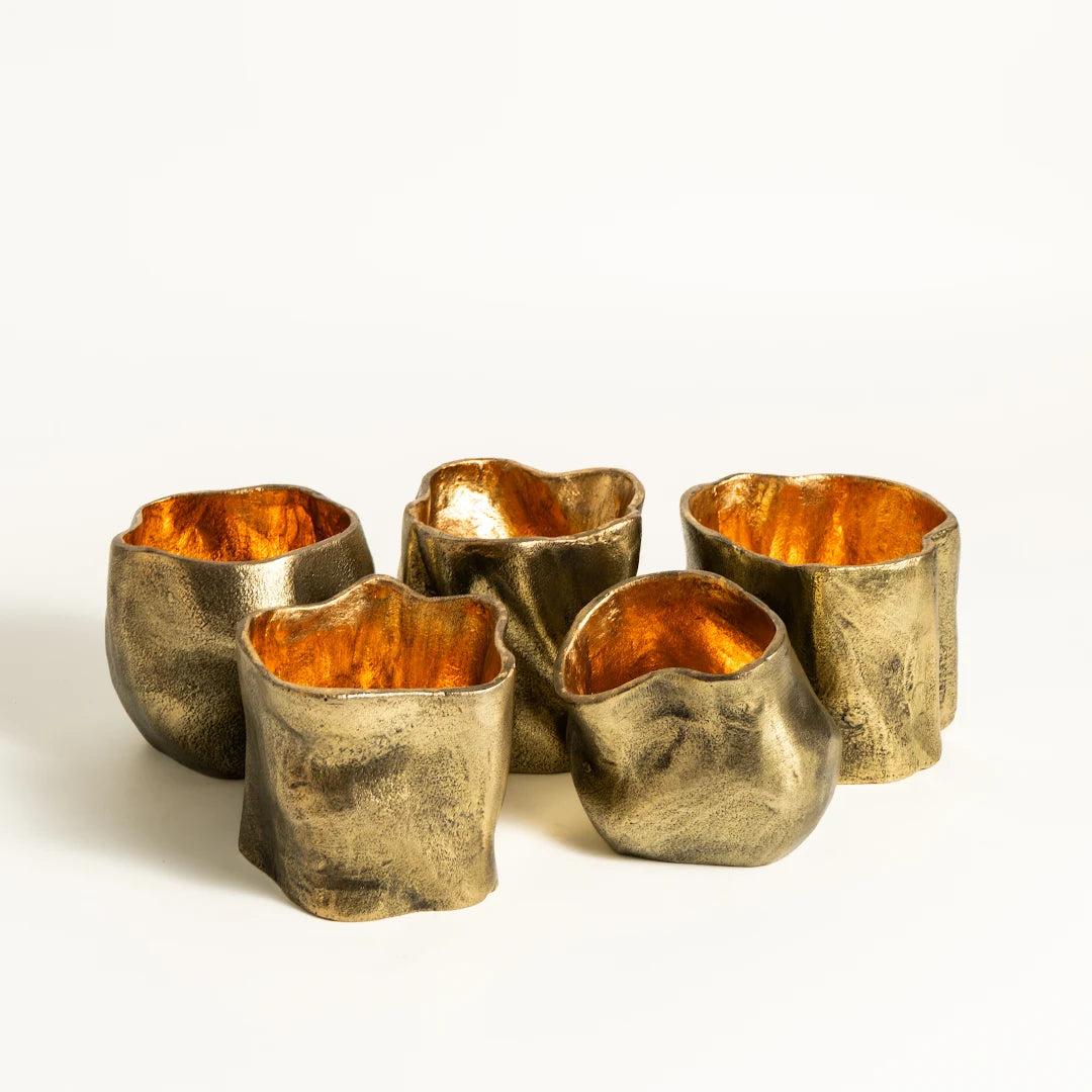 SET OF 5 T-LIGHT HOLDER