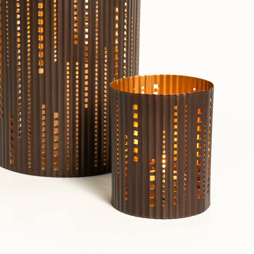 SET OF 2 T-LIGHT HOLDER