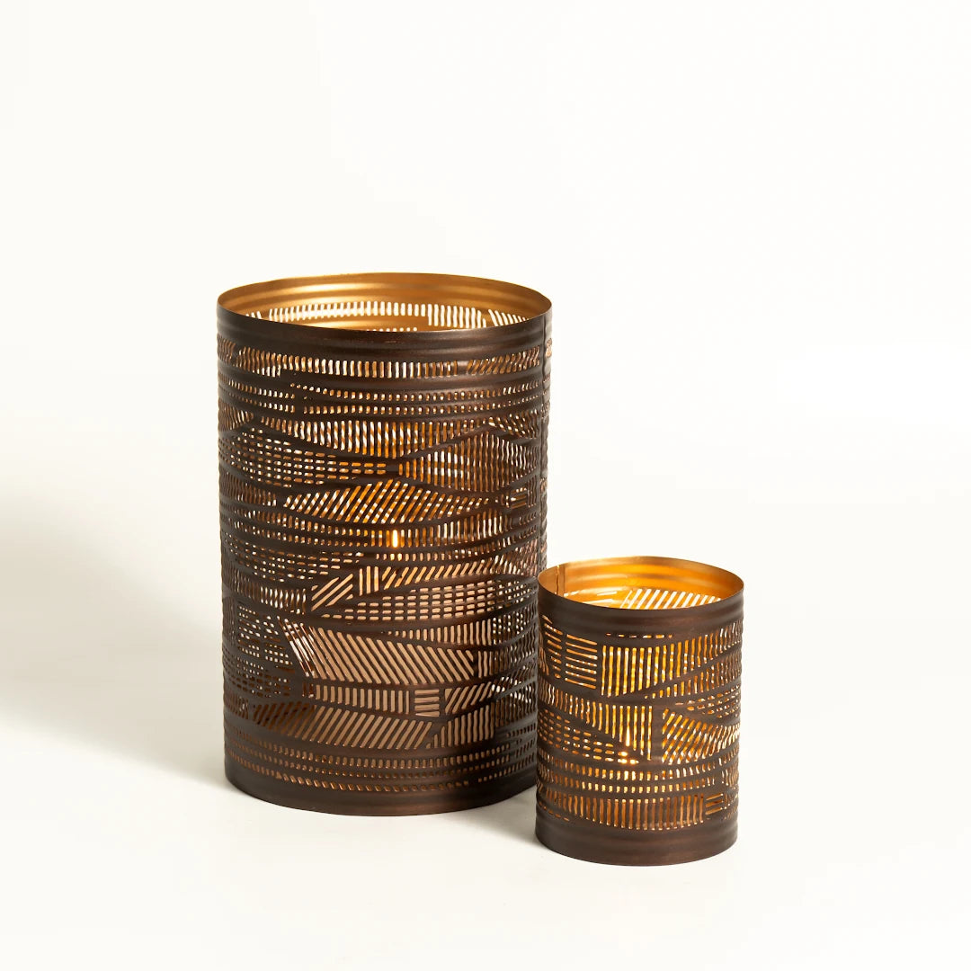 SET OF 2 T-LIGHT HOLDER