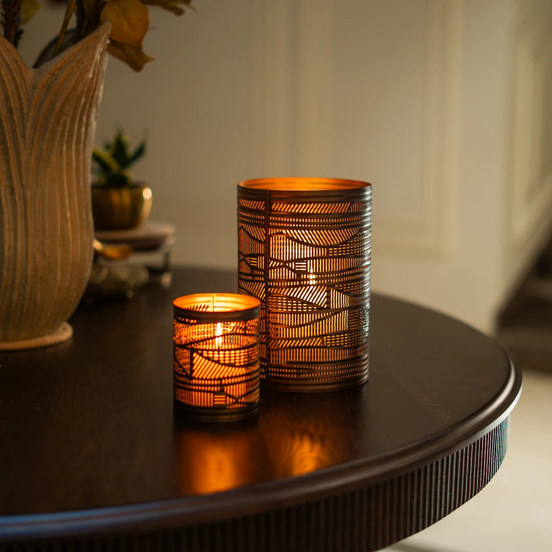 SET OF 2 T-LIGHT HOLDER
