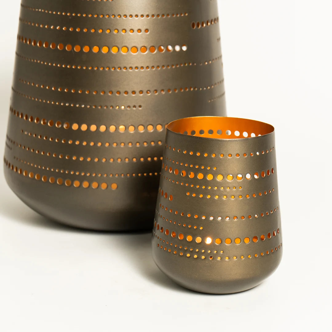 SET OF 2 T-LIGHT HOLDER