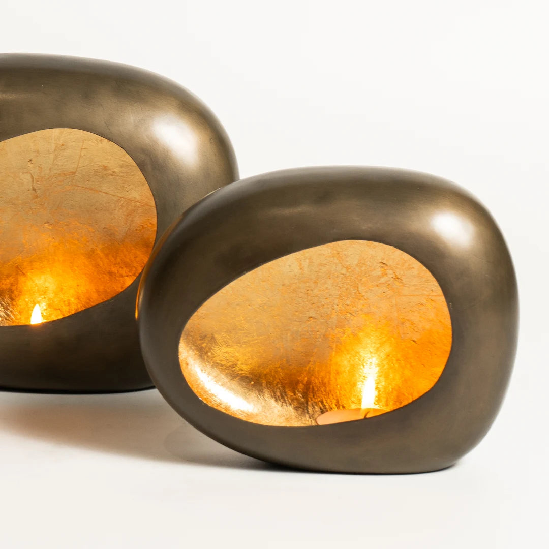 SET OF 2 T-LIGHT HOLDER