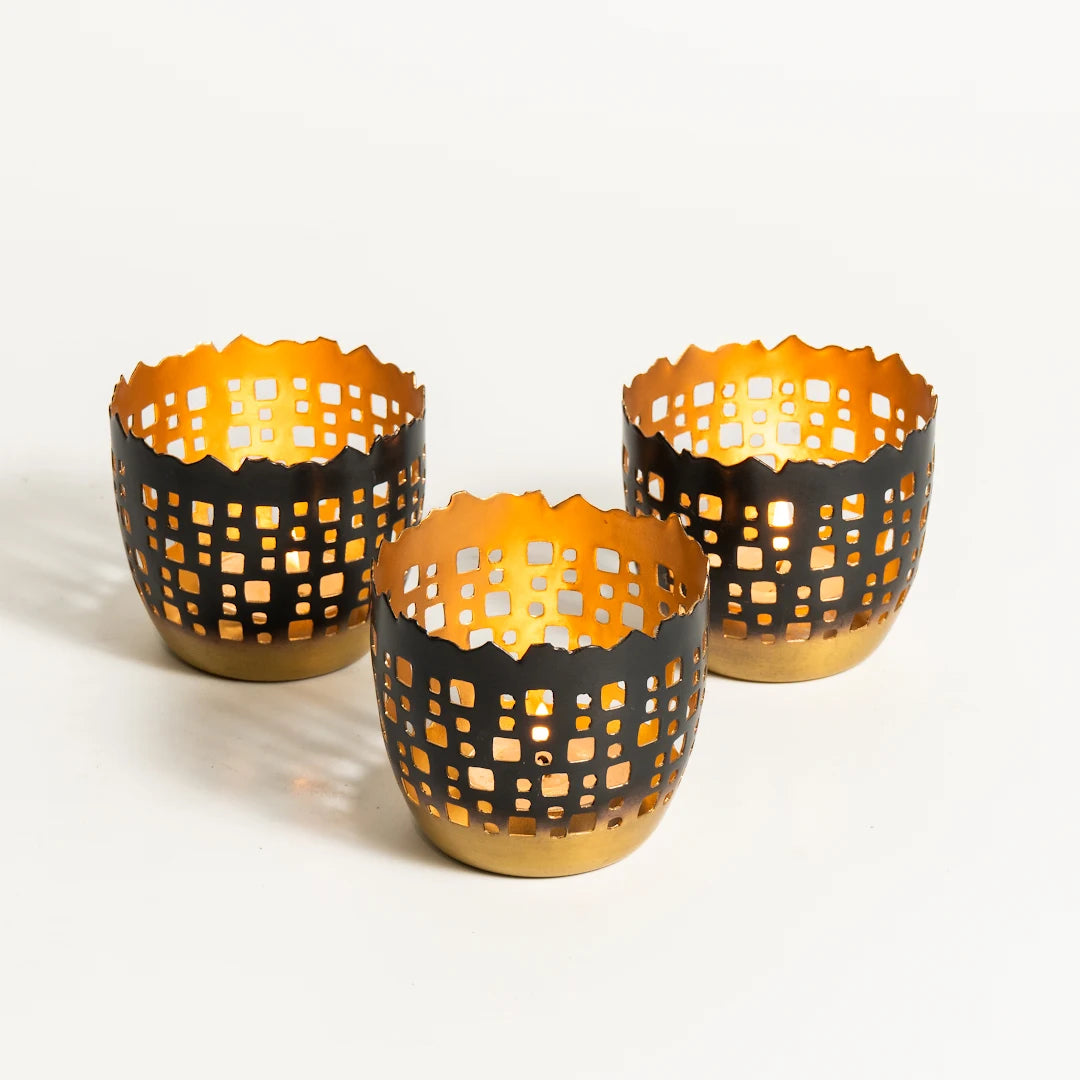 SET OF 3 T-LIGHT HOLDER