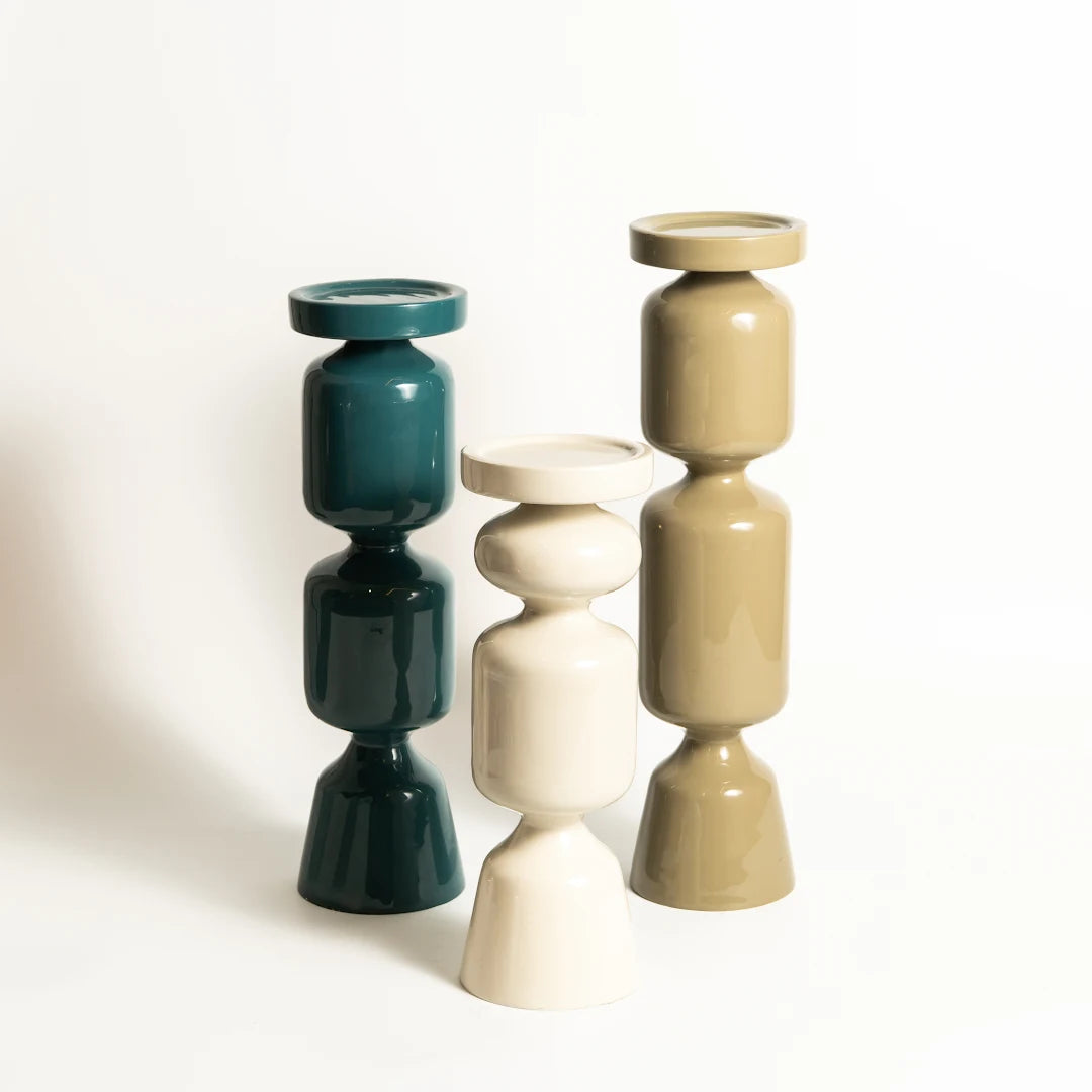 SET OF 3 PILLAR HOLDER