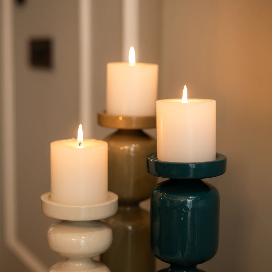 SET OF 3 PILLAR HOLDER