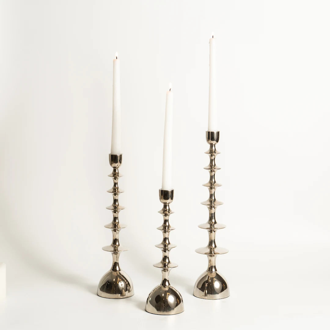 SET OF 3 CANDLE HOLDER