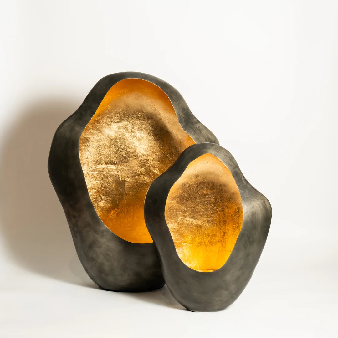 SET OF 2 FLOOR PILLAR HOLDER