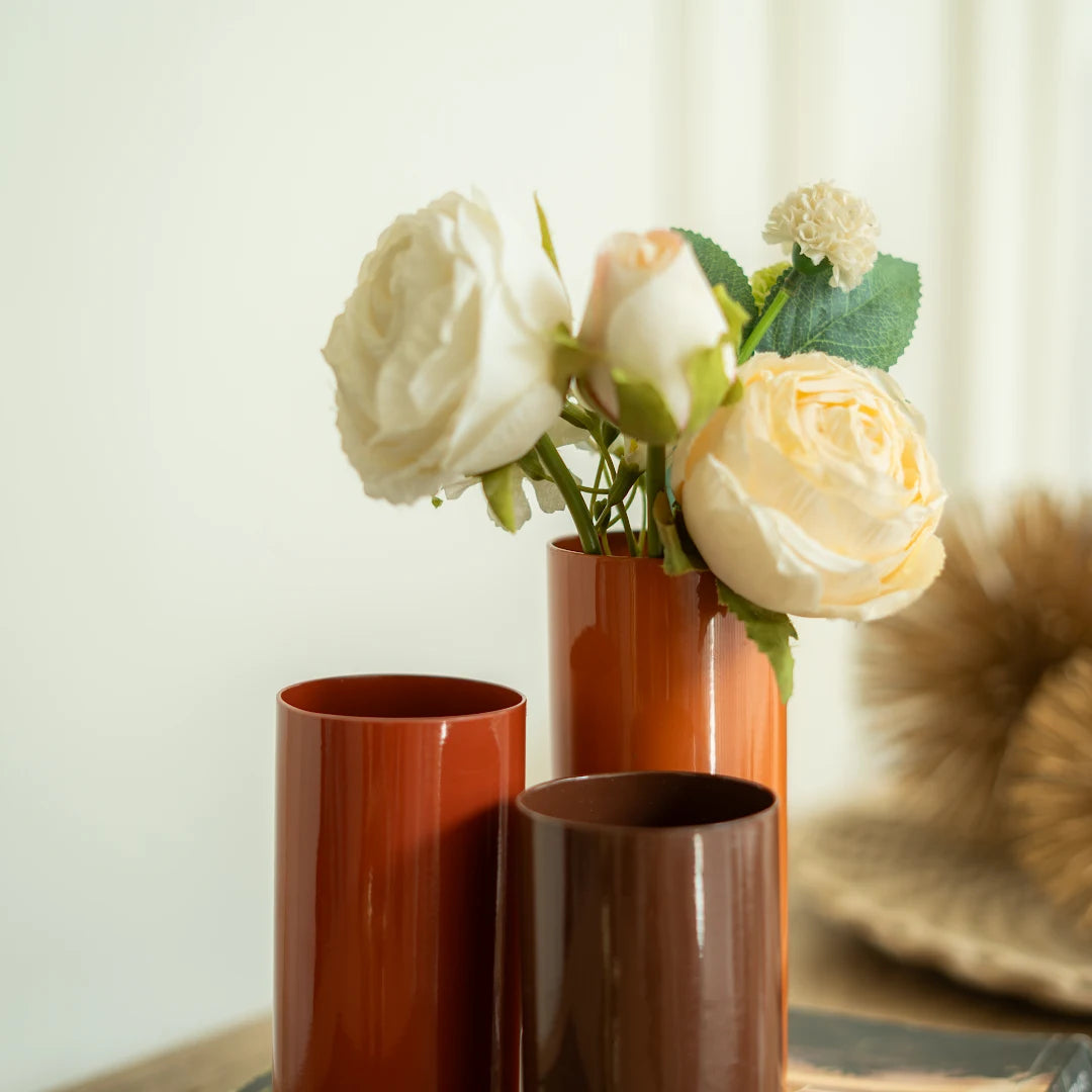 SET OF 3 VASES