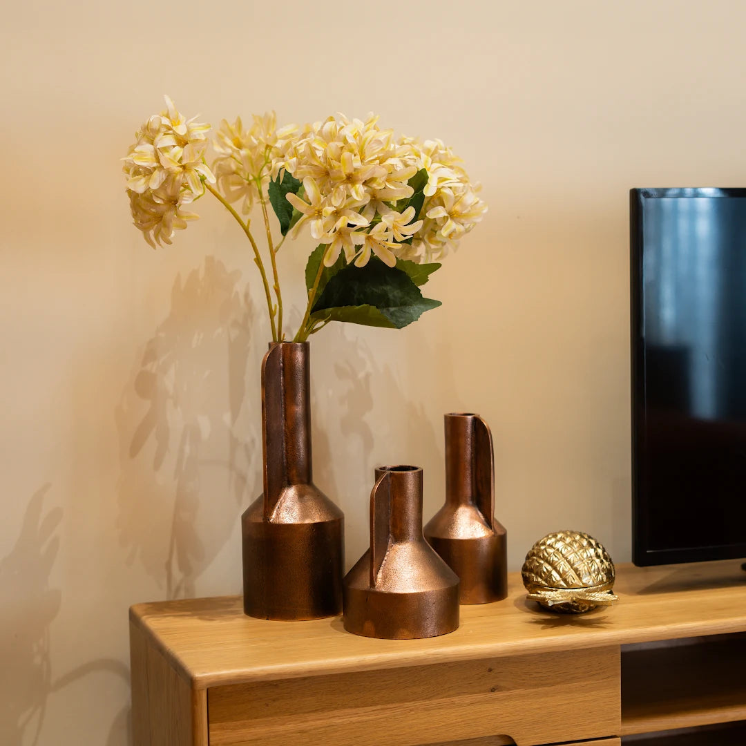 SET OF 3 VASES
