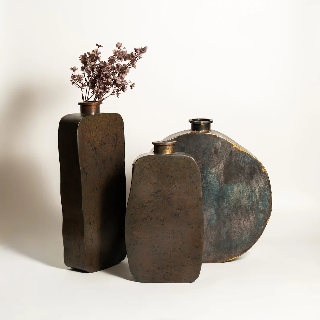 SET OF 3 VASES