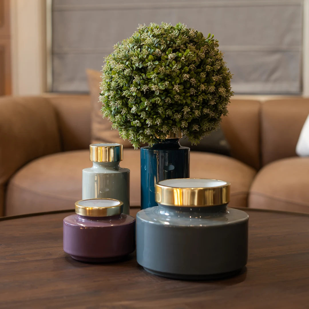 SET OF 4 VASES