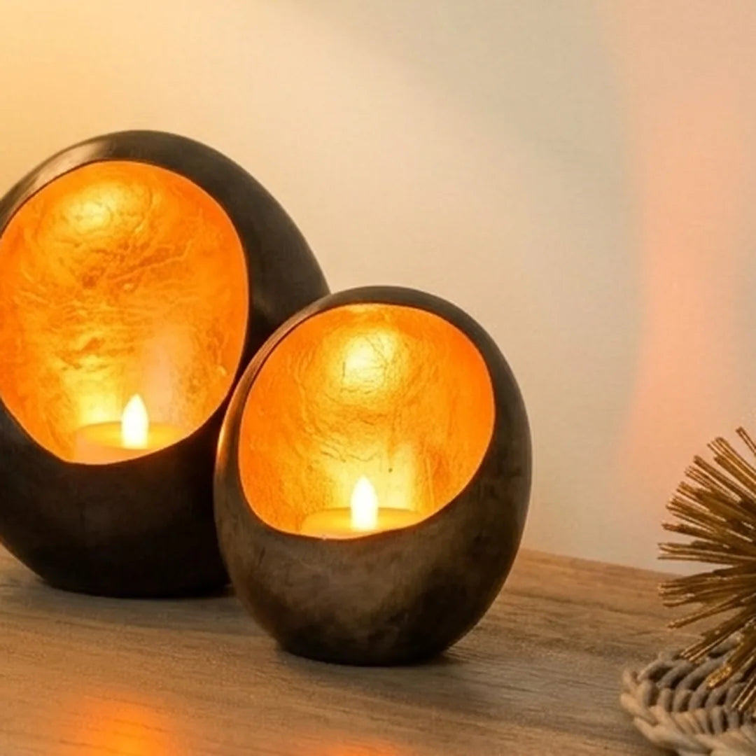 SET OF 2 T-LIGHT HOLDER