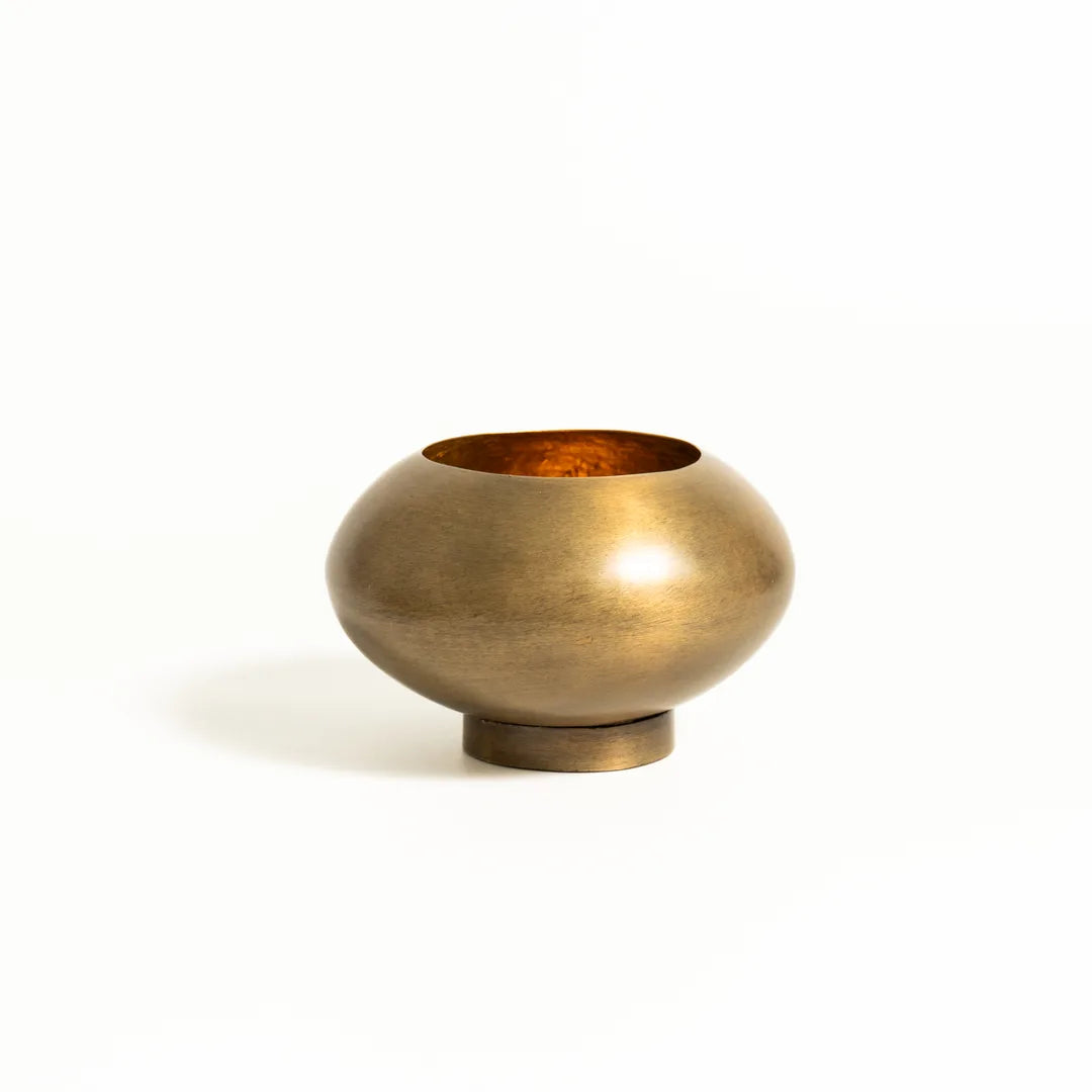 PLATTER WITH SET OF 3 T-LIGHT HOLDER