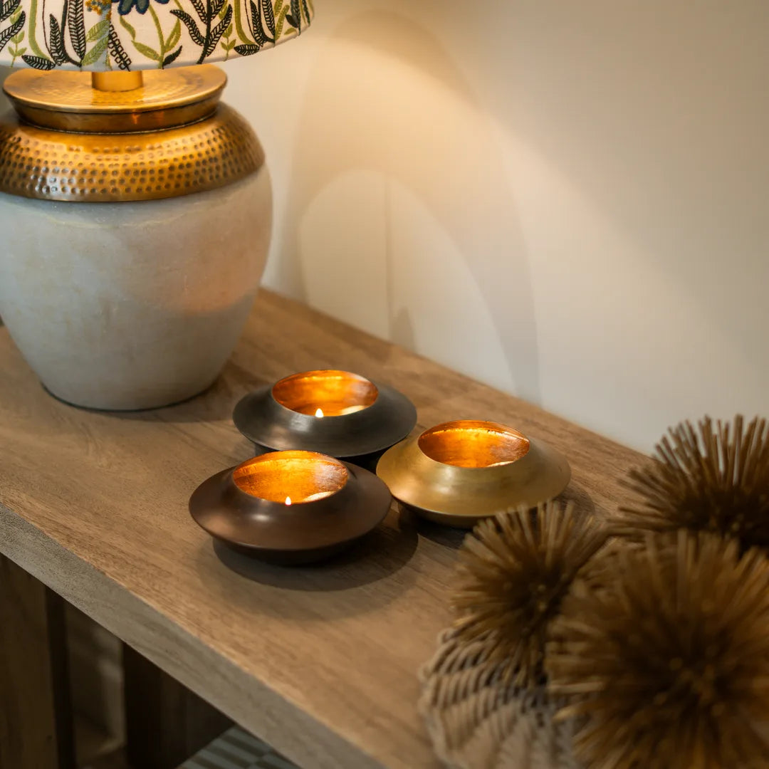 SET OF 3 T-LIGHT HOLDER