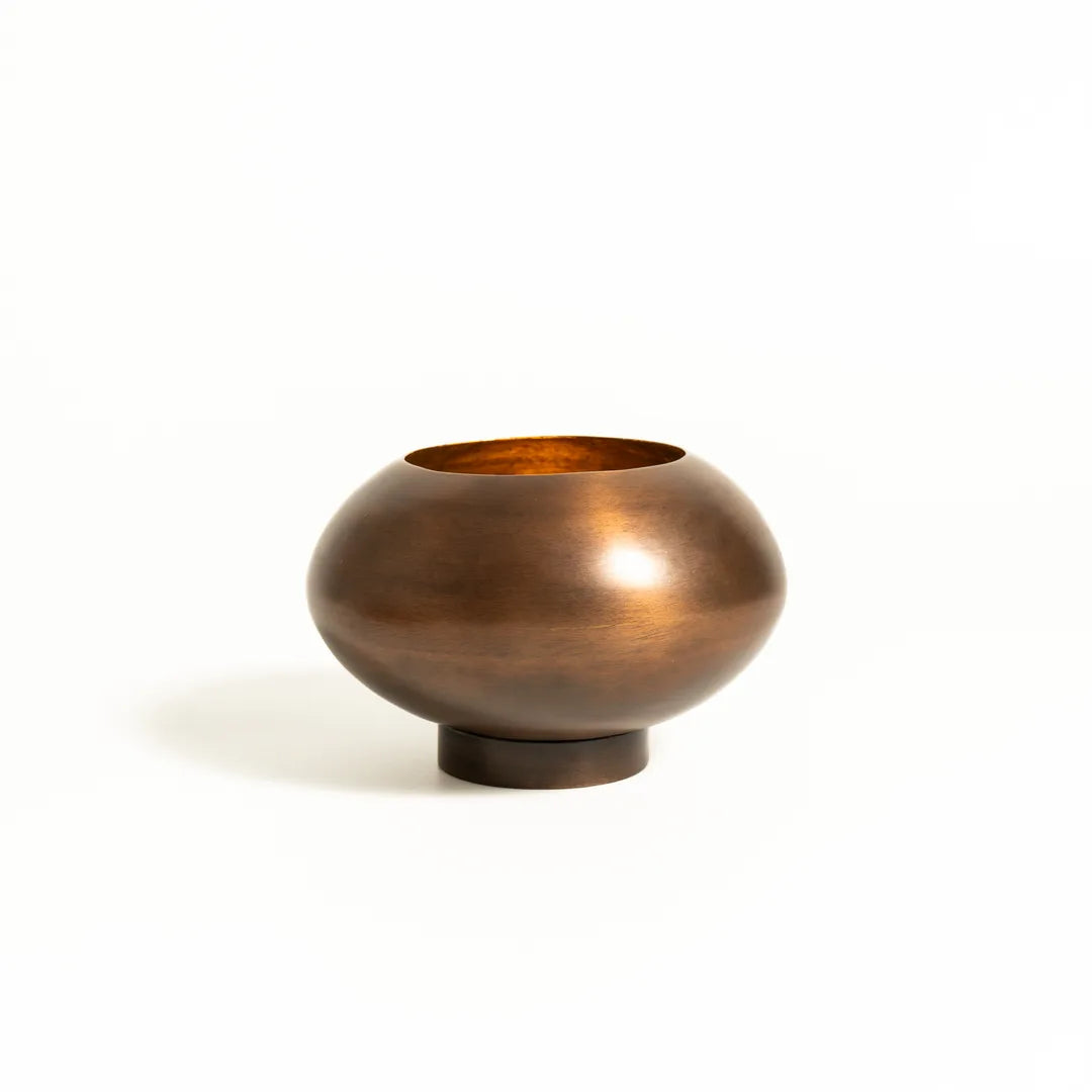 PLATTER WITH SET OF 3 T-LIGHT HOLDER