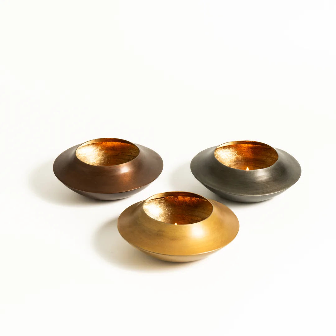 SET OF 3 T-LIGHT HOLDER