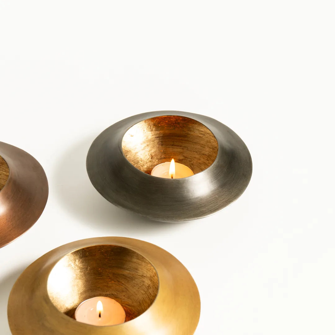 SET OF 3 T-LIGHT HOLDER